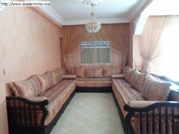Rabat Harhoura à louer  Appartement meublé 