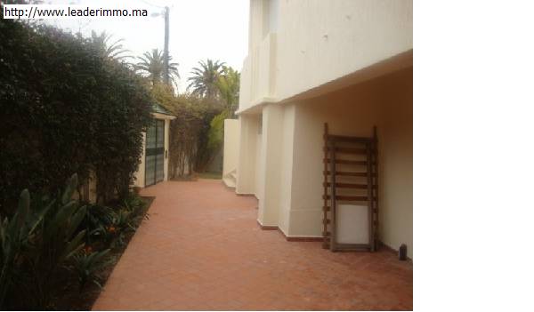 Rabat Quartier Hassan Villa en locaion