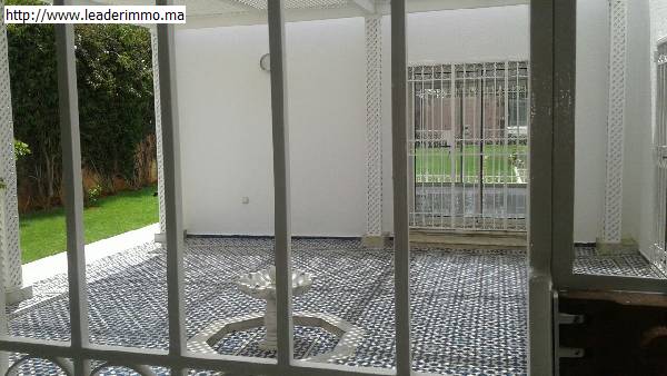 Villa en location à Souissi Rabat.