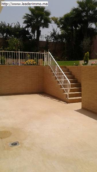 Villa en location à Souissi Rabat.