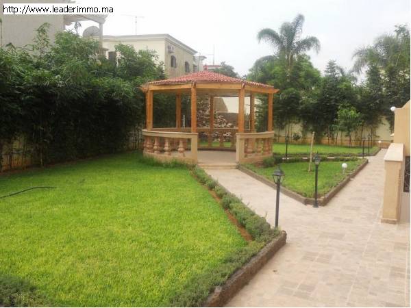 Rabat Hay Riad  Villa à louer 805 m²