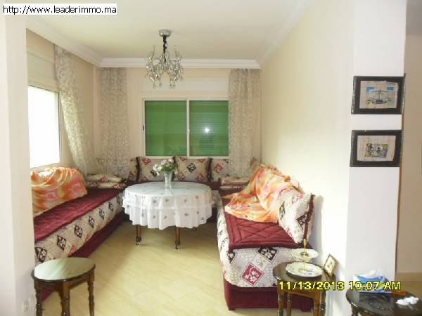 Rabat Guich Oudaya  appartement à vendre 84 m²