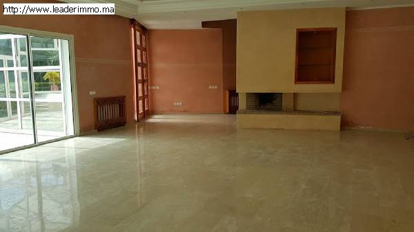 Rabat Souissi Villa à louer 3000 m²