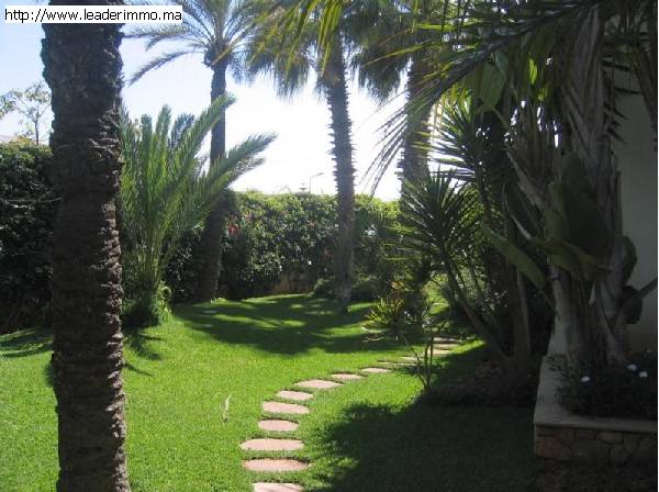 Rabat Souissi La chaumière  villa meublée 1000 m²