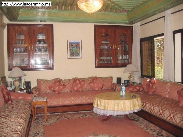 Rabat Souissi La chaumière  villa meublée 1000 m²