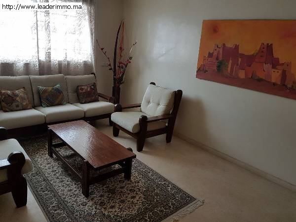 Rabat Agdal  appartement meublé 190 m²