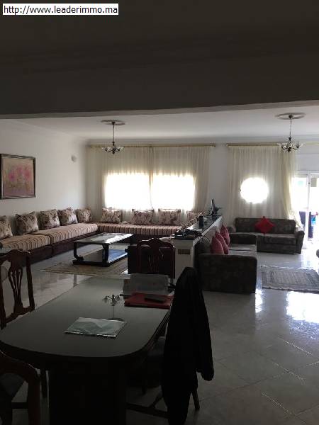 Rabat Agdal appartement meublé 135 m²