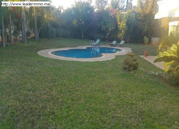 Rabat Souissi Villa 2000 m² à louer