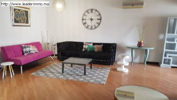 Rabat Agdal appartement meublé 160 m²