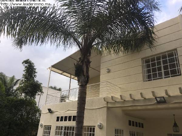 Rabat Chaumière villa en location 1000 m²