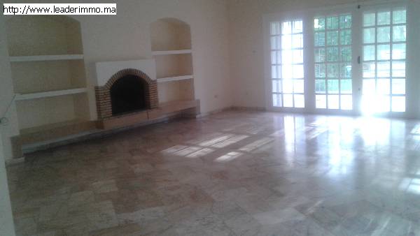 Rabat Souissi villa en location 1850 m²