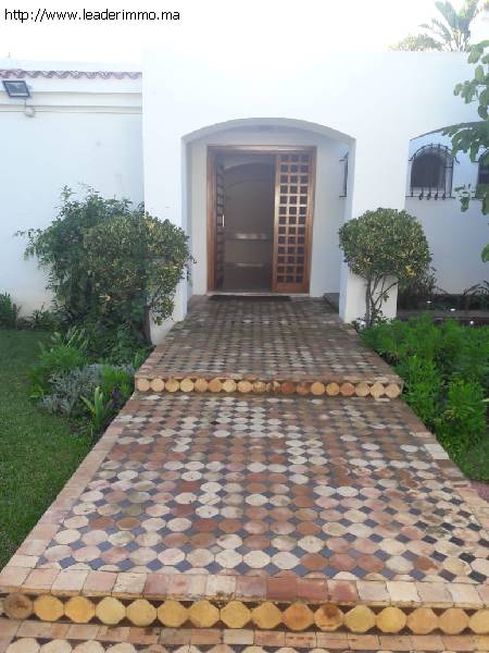 Rabat Souissi villa en location 1850 m²