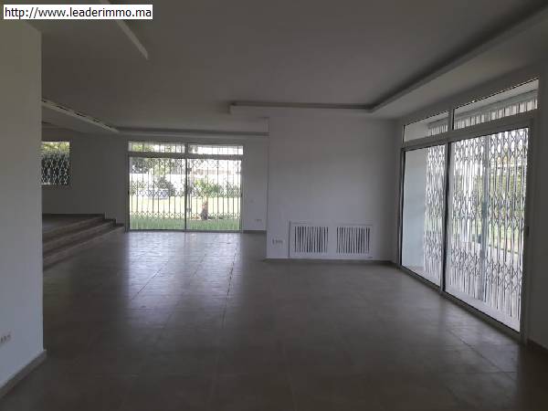 Rabat Souissi villa bureau 2000m²